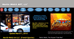Desktop Screenshot of martinwelchart.com