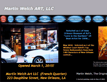 Tablet Screenshot of martinwelchart.com
